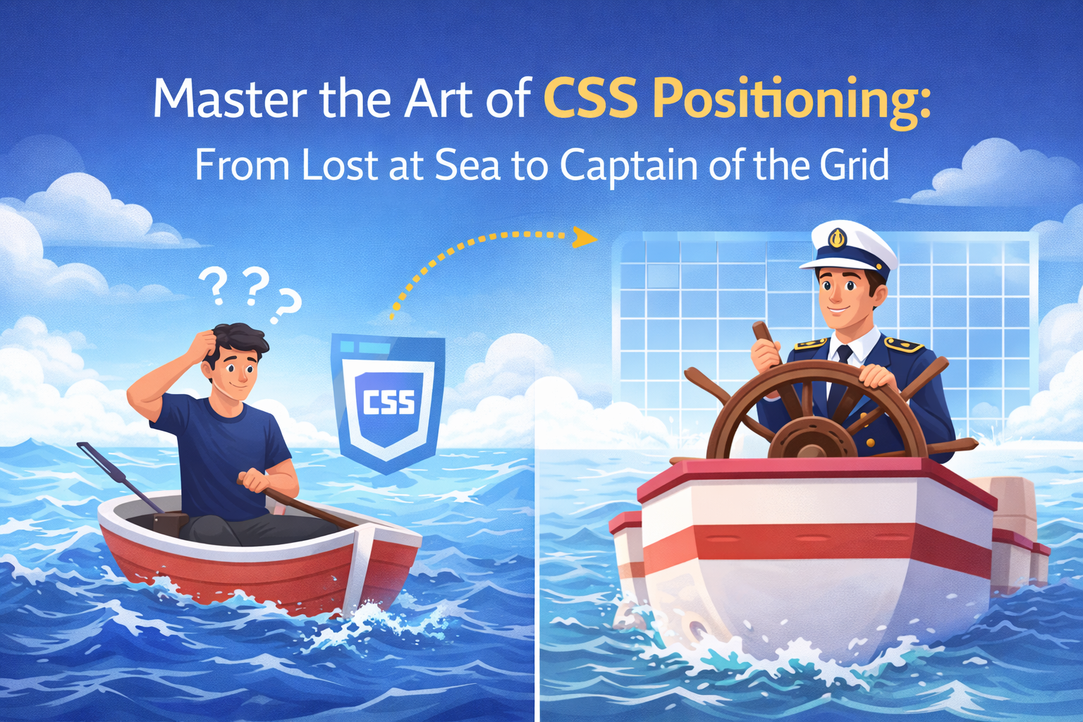 Master the Art of CSS Positioning: From Lost at Sea to Captain of the Grid