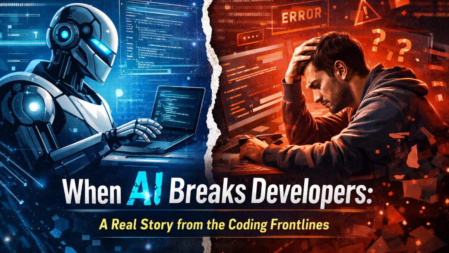 When AI Breaks Developers: A Real Story from the Coding Frontlines