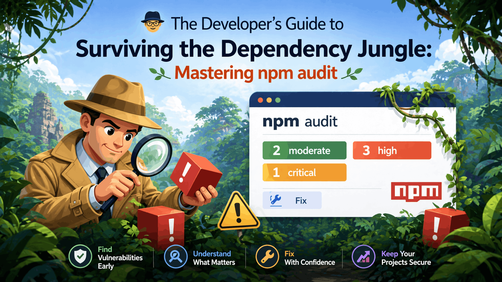 The Developer’s Guide to Surviving the Dependency Jungle: Mastering "npm audit"