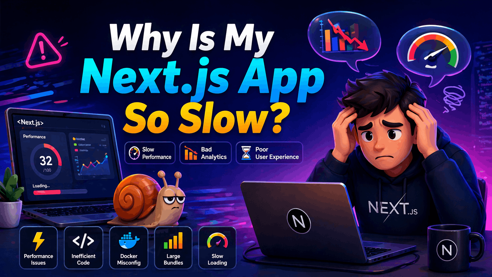 Why Your Next.js App Is Slow (And How to Fix It Properly in 2026)