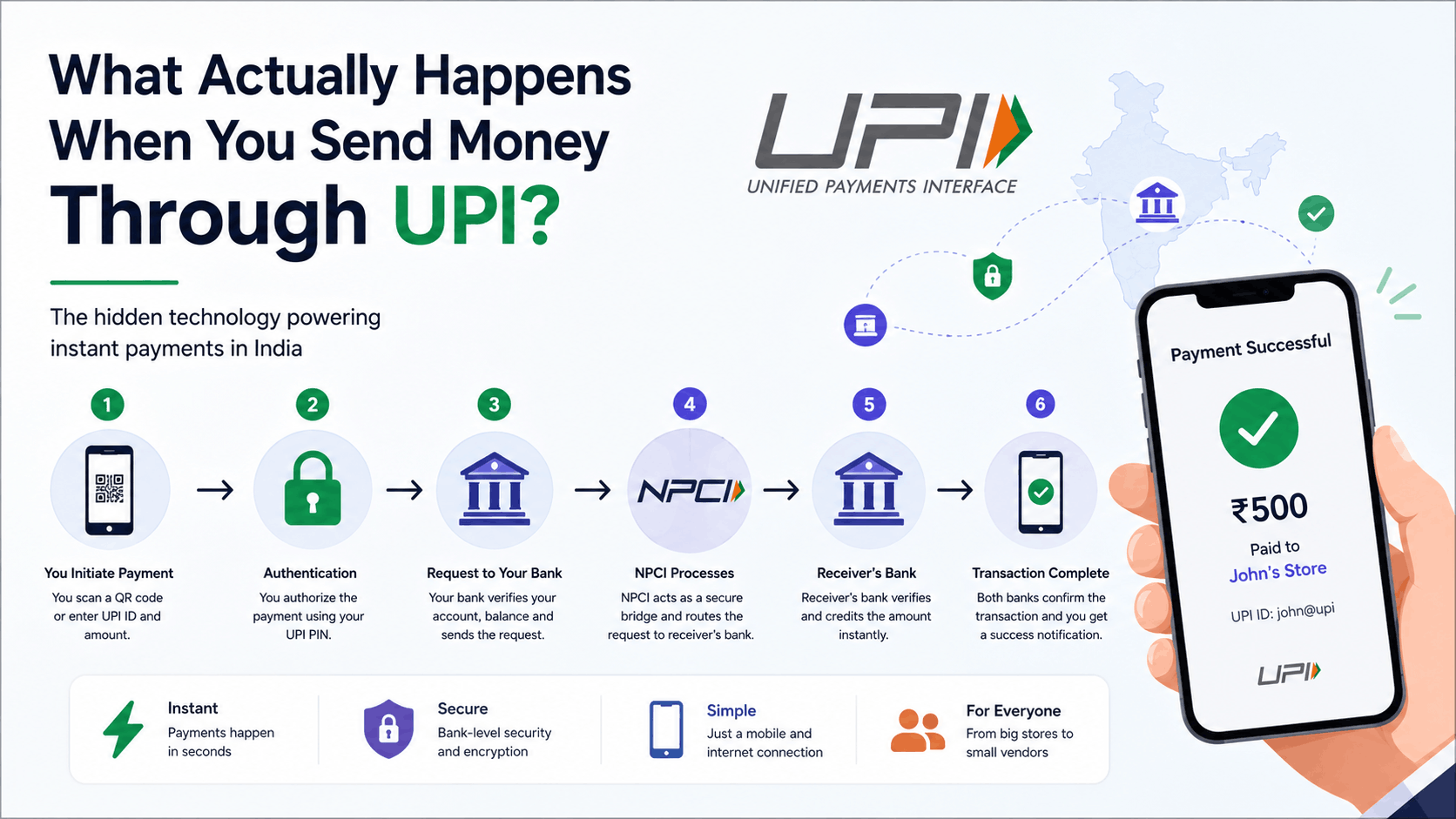 What Actually Happens When You Send Money Through UPI?