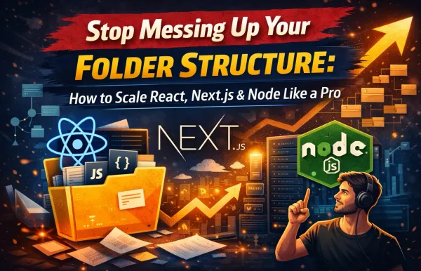 Stop Messing Up Your Folder Structure: How to Scale React, Next.js & Node Like a Pro