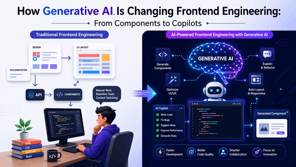 How Generative AI Is Changing Frontend Engineering: From Components to Copilots