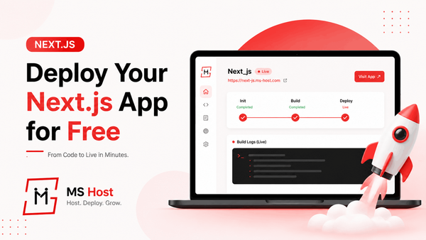 How to Deploy a Next.js App for Free in 2026 (Complete Beginner's Guide)