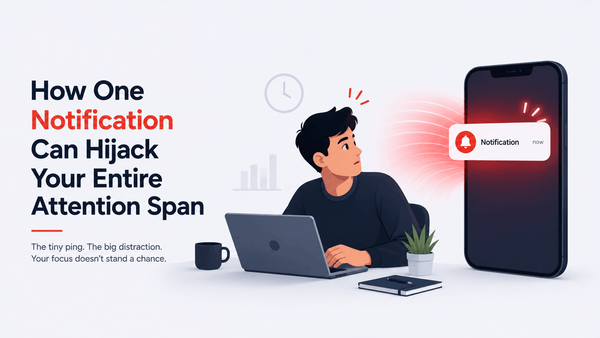 How One Notification Can Hijack Your Entire Attention Span