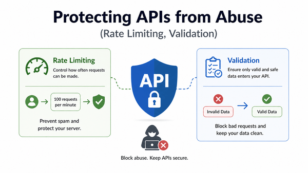 Protecting APIs from Abuse (Rate Limiting, Validation)