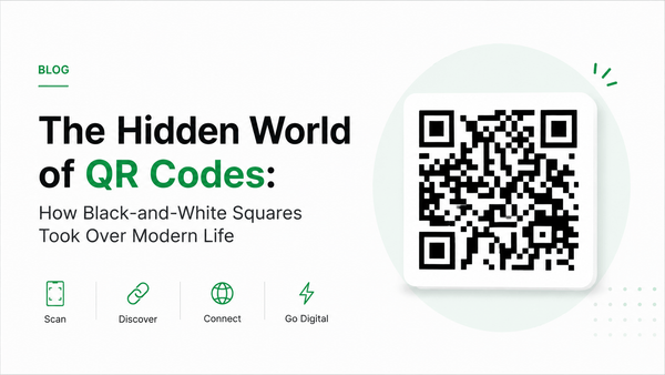 The Hidden World of QR Codes: How Black-and-White Squares Took Over Modern Life