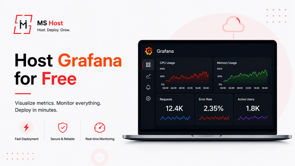 How to Host Grafana for Free in 2026 (Complete Beginner's Guide)